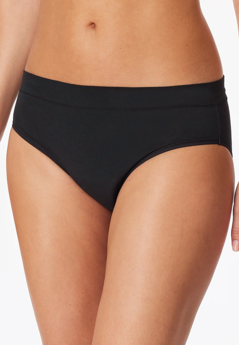 Periodenslip Schwarz - SCHIESSER Care