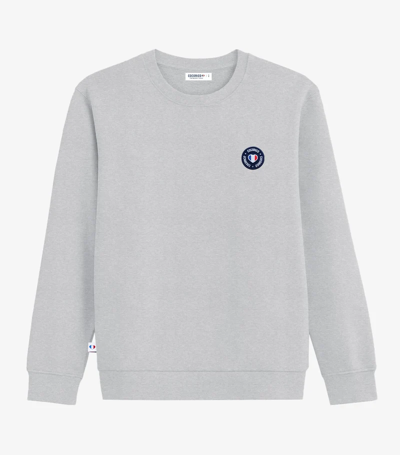 Sweat Femme Gris - Blason
