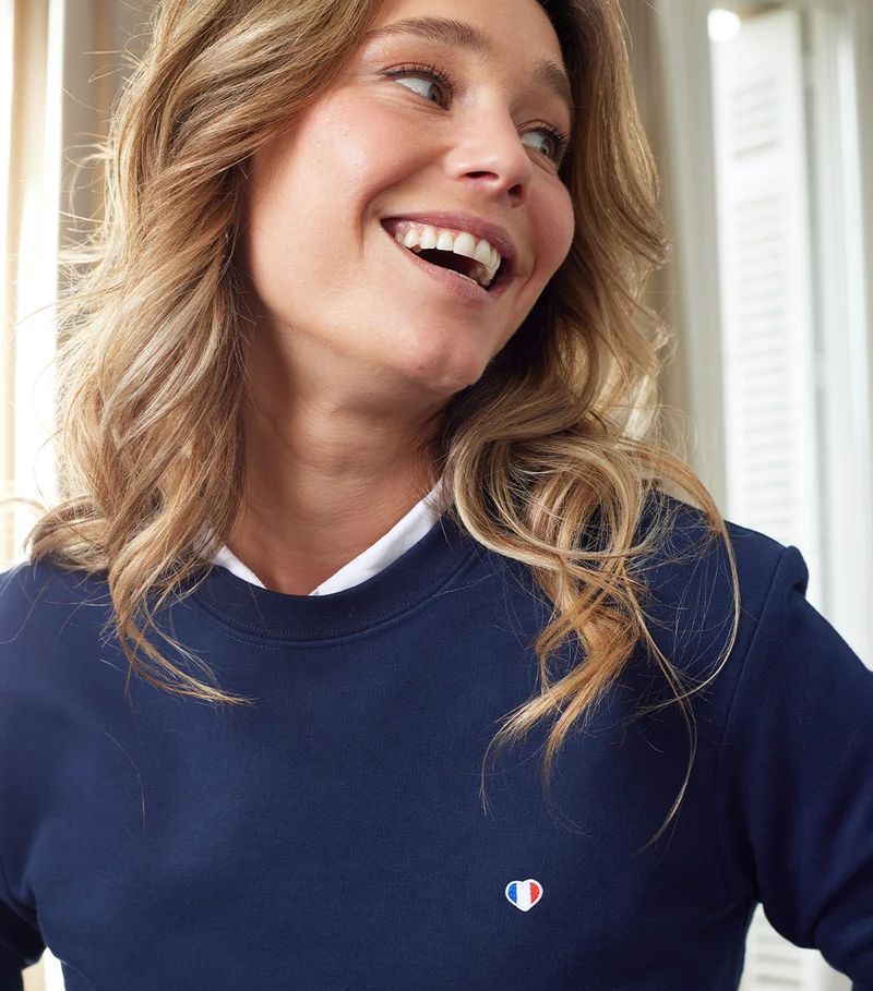 Sweat Femme Marine - Iconique