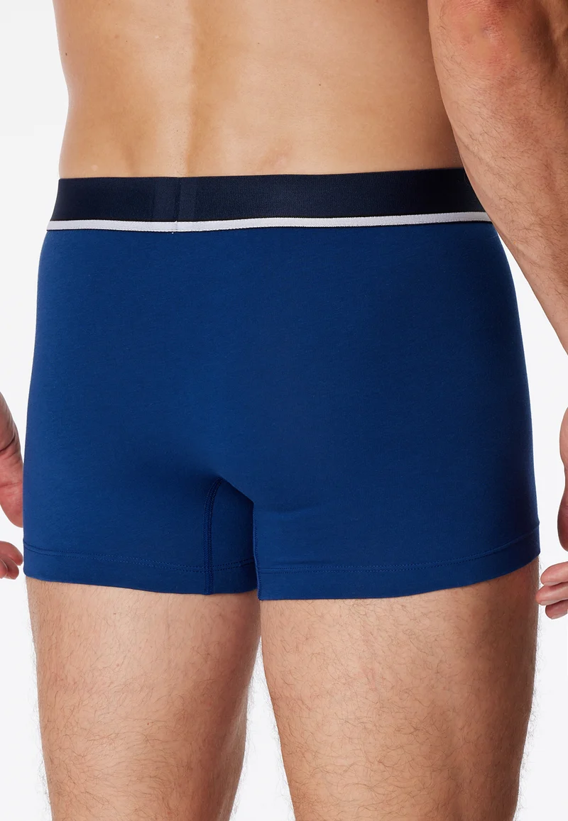 Enge Boxershorts 3er-Pack Blau/Schwarz - 95/5