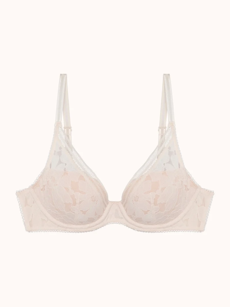 GARDENIA | SOUTIEN-GORGE PLONGEANT À ARMATURES À COQUES