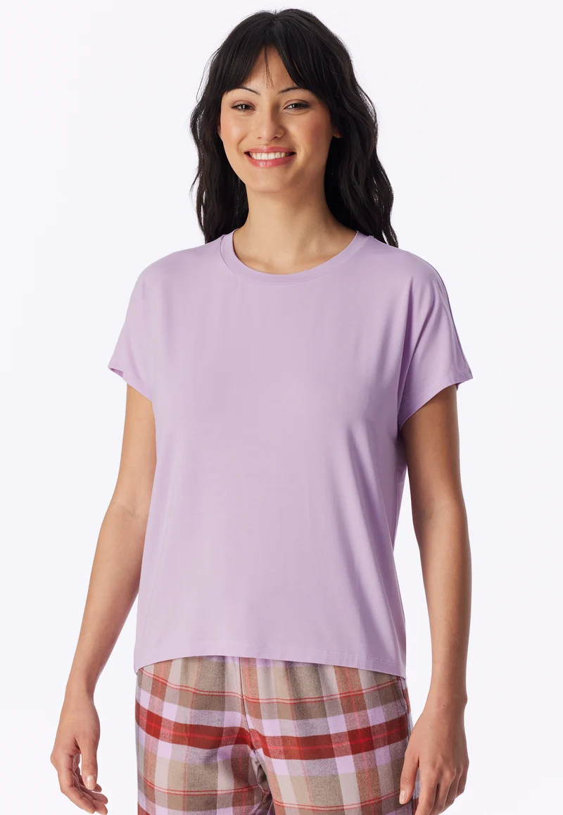 T-Shirt Flieder - Mix+Relax
