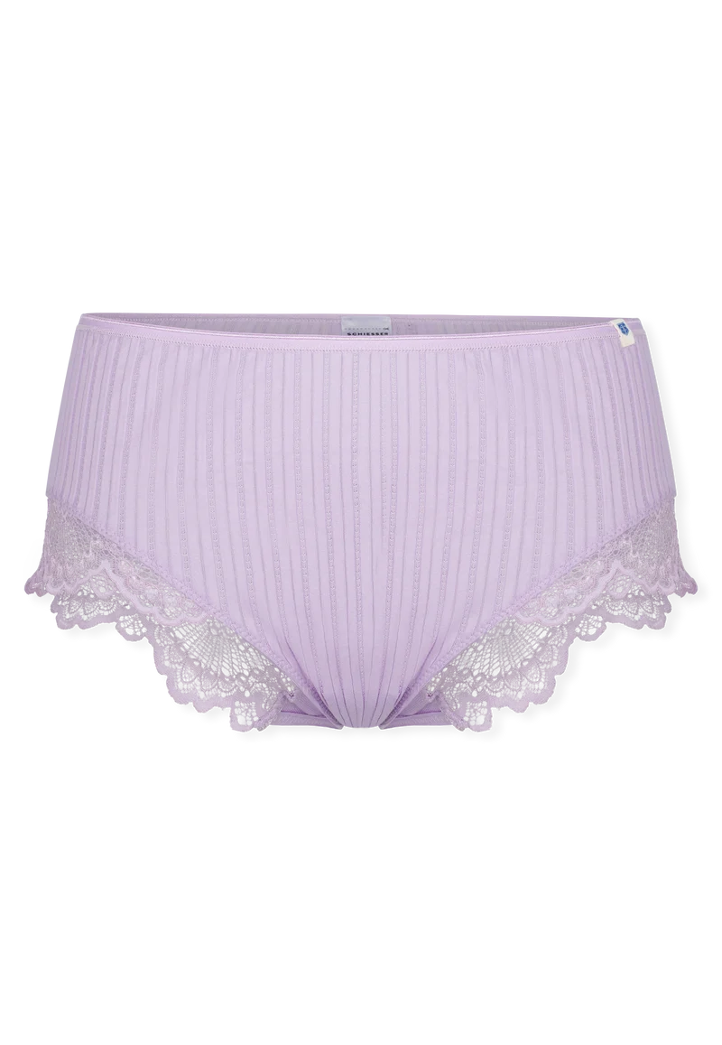 Midi Slip mit Spitze Flieder - Revival Marie