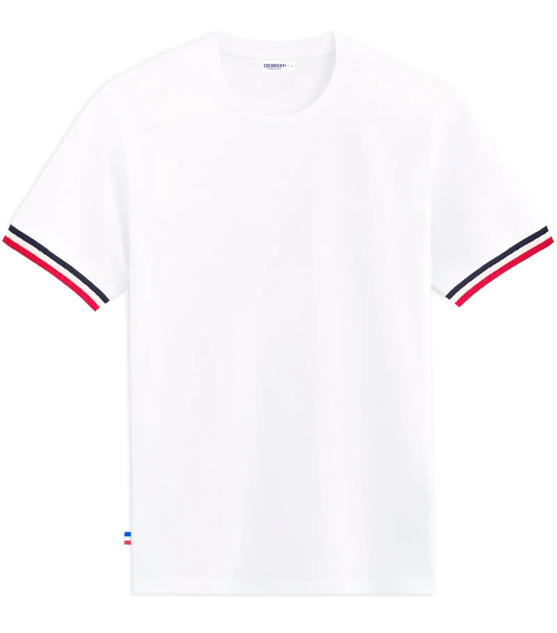 T-shirt Femme Supporter Blanc - Intemporel