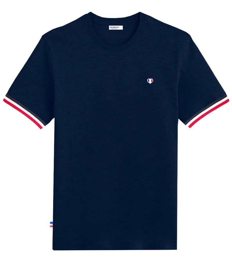 T-shirt Femme Supporter Marine - Iconique