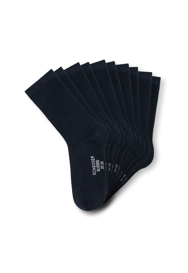 Socken Damen 5er-Pack Dunkelblau - Bluebird