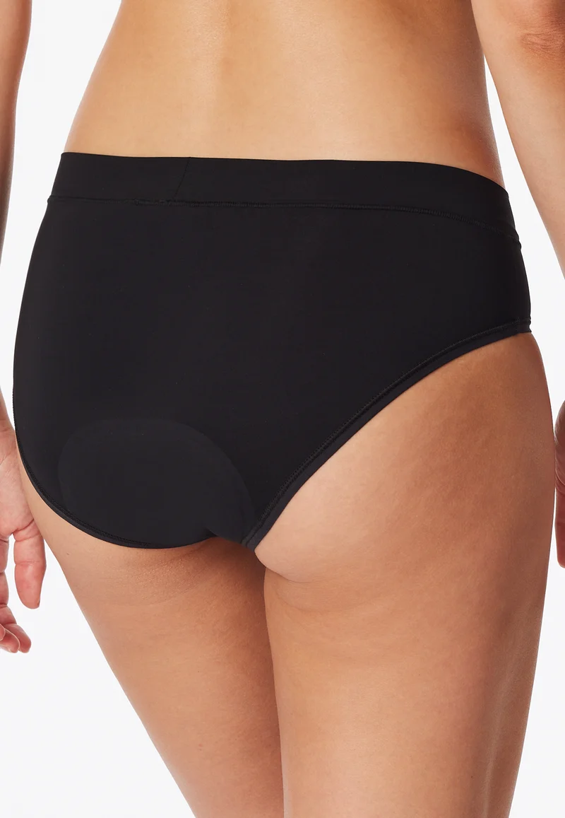 Periodenslip Schwarz - SCHIESSER Care