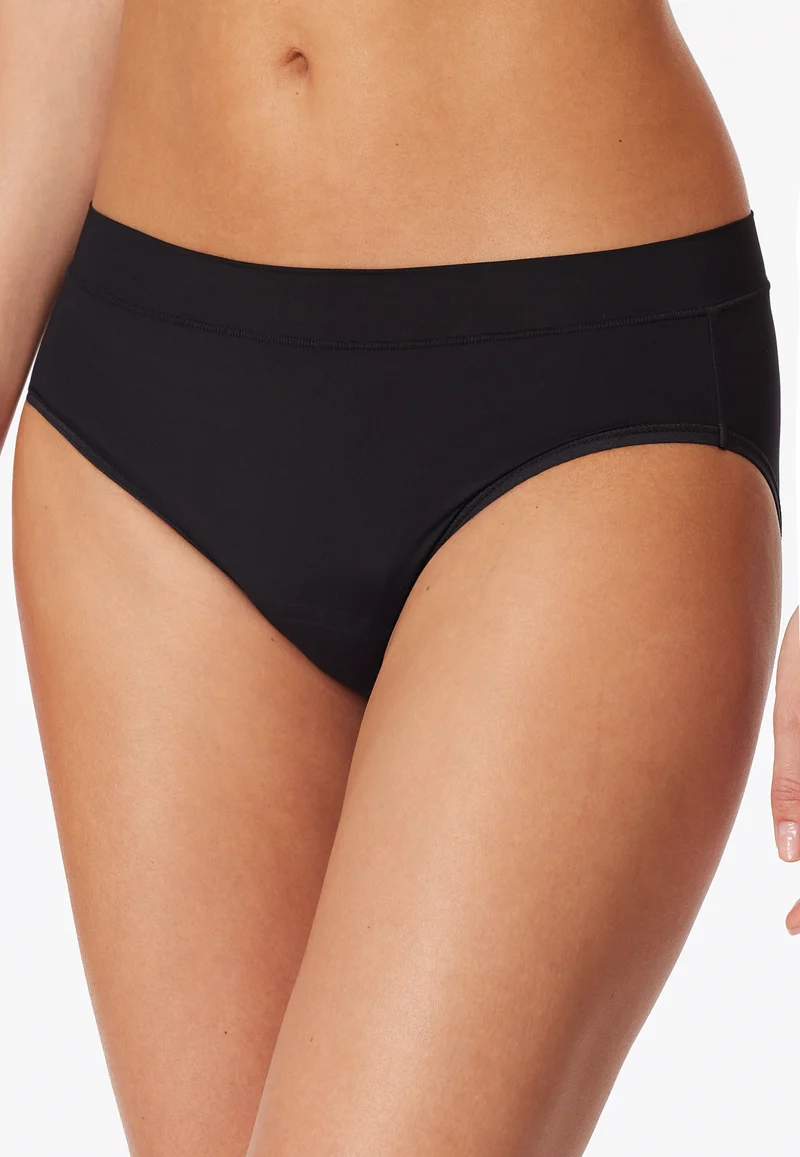Periodenslip Schwarz - SCHIESSER Care