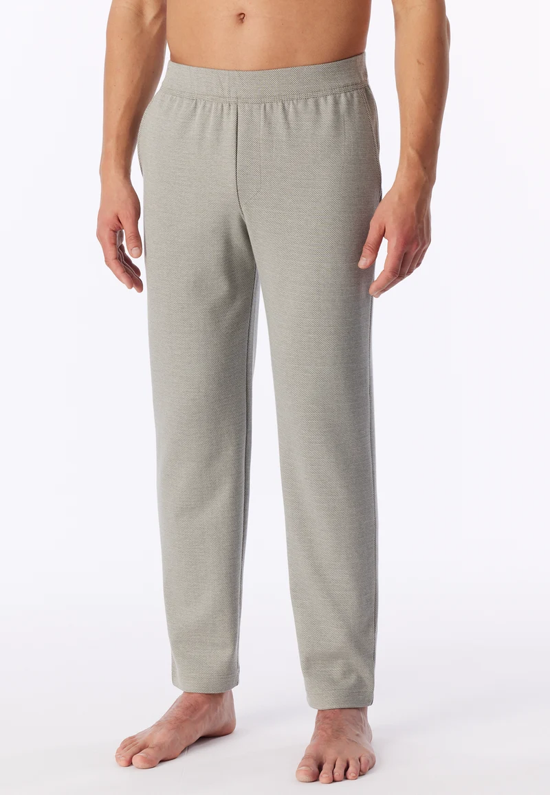 Hose Feinripp Grau - Mix+Relax