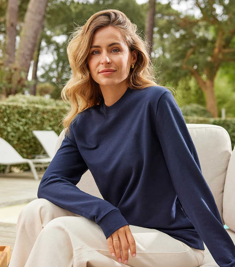 Sweat Femme Marine - Intemporel