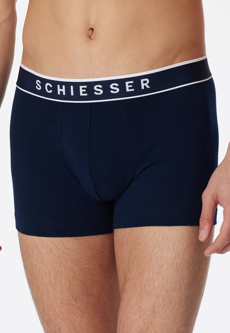 Enge Boxershorts 3er-Pack Dunkelblau - 95/5