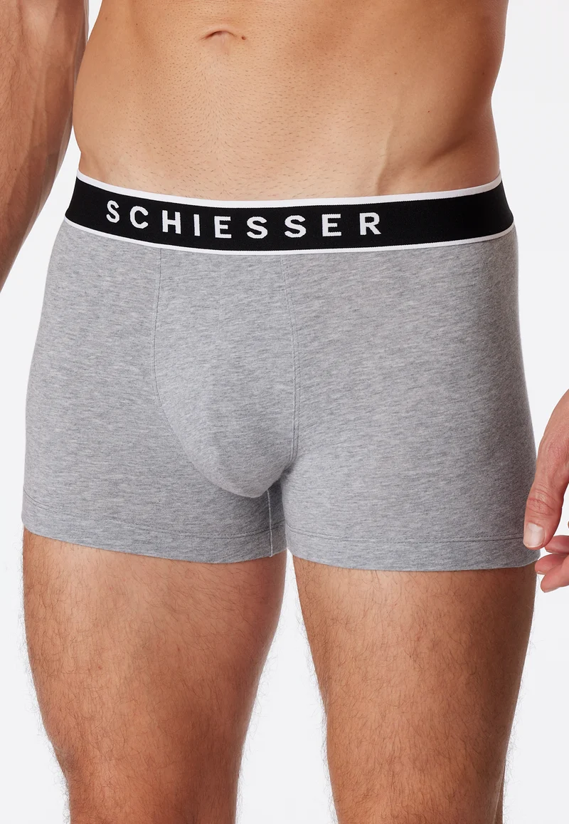 Enge Boxershorts 3er-Pack Grau - 95/5