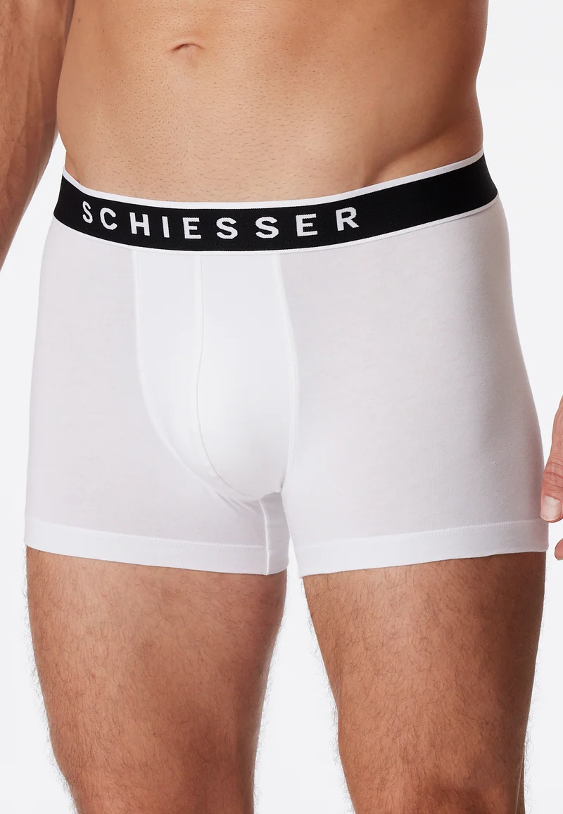Enge Boxershorts 3er-Pack Weiss - 95/5