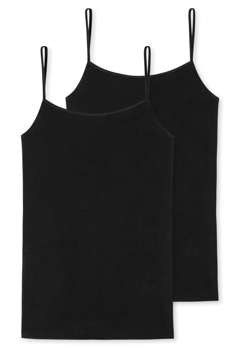 Unterhemd 2er-Pack Schwarz - 95/5