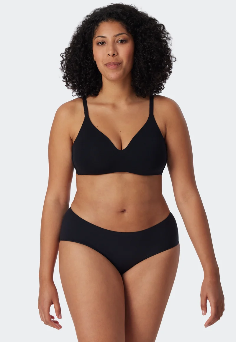 Hipster Slip Seamless Schwarz - Invisble Soft