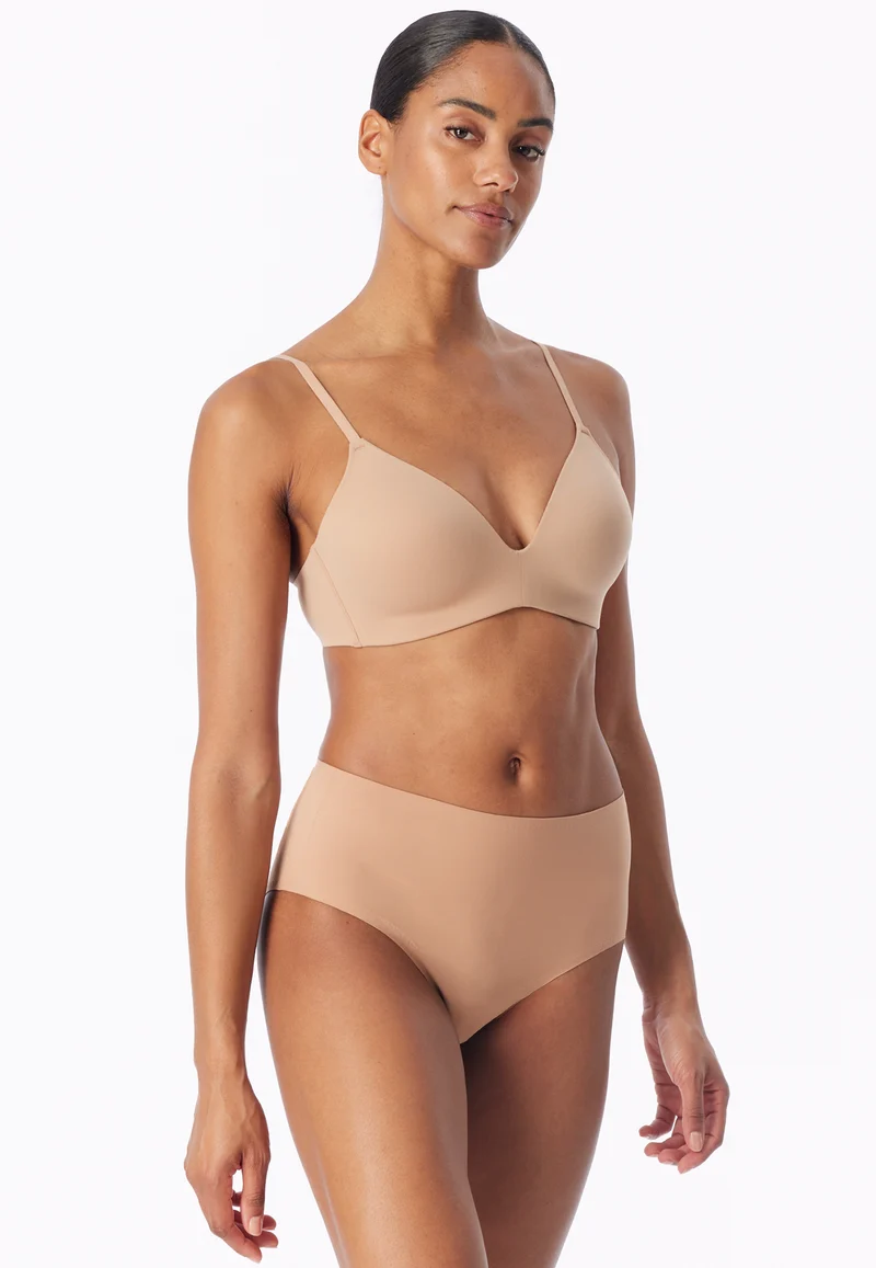 High Waist Slip Seamless Beige - Invisible Soft