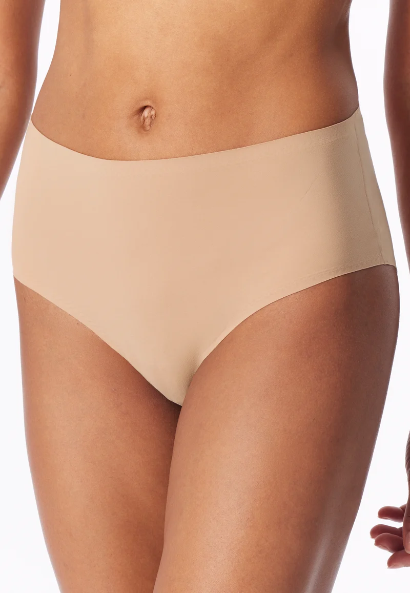 High Waist Slip Seamless Beige - Invisible Soft