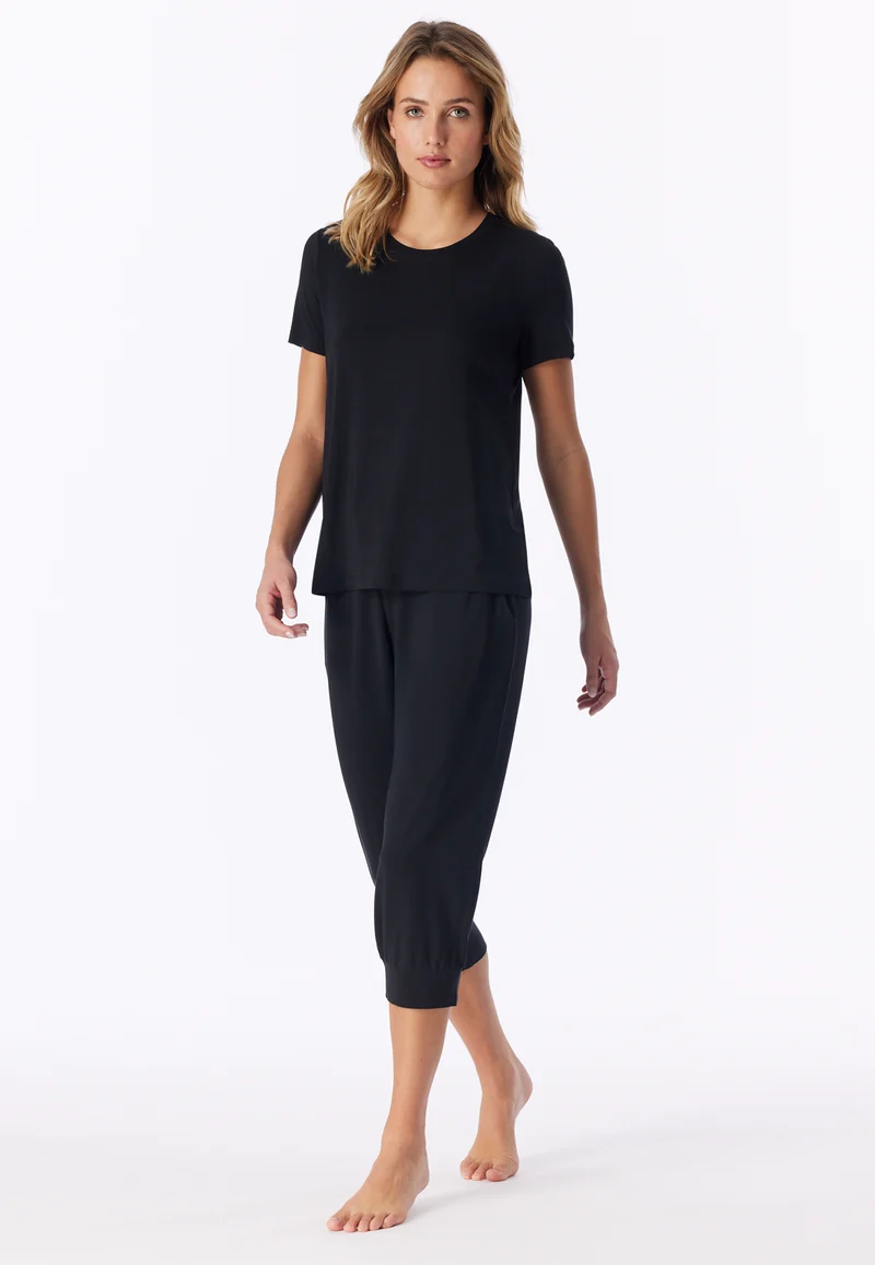 T-Shirt Schwarz - Mix+Relax