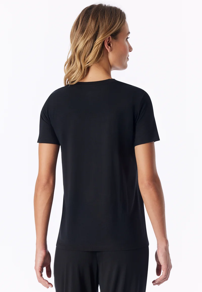 T-Shirt Schwarz - Mix+Relax