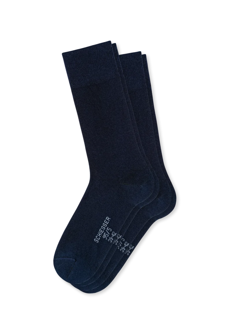 Socken Herren 2er-Pack Blau - 95/5