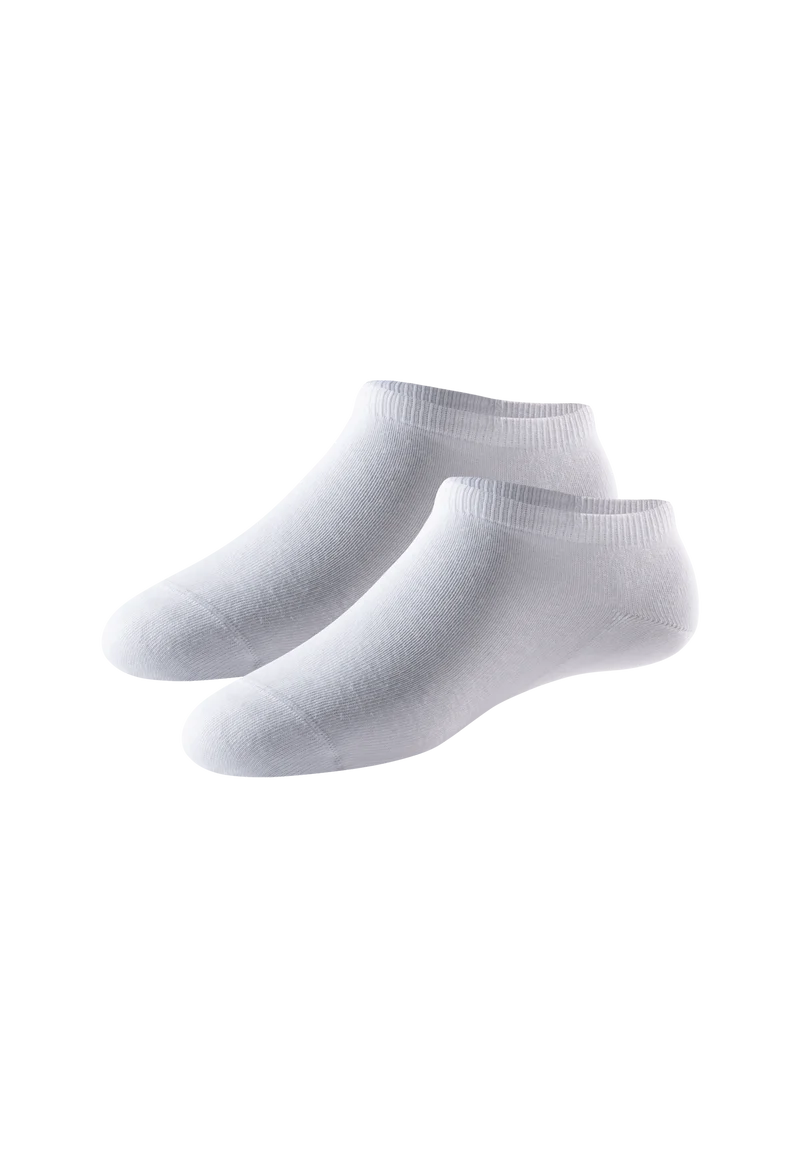 Sneakersocken Damen 2er-Pack Weiss - 95/5