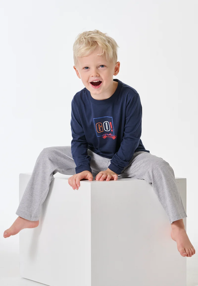 Schlafanzug Blau/Grau - Kids Nightwear