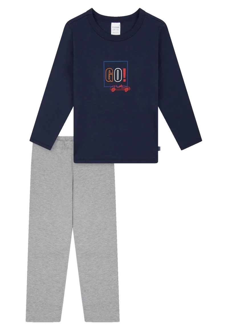 Schlafanzug Blau/Grau - Kids Nightwear