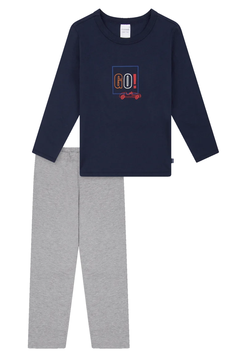 Schlafanzug Blau/Grau - Kids Nightwear
