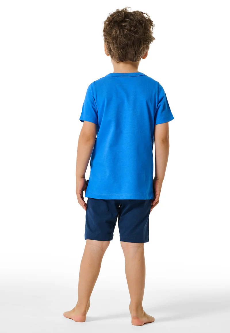 Schlafanzug kurz Blau - Boys World