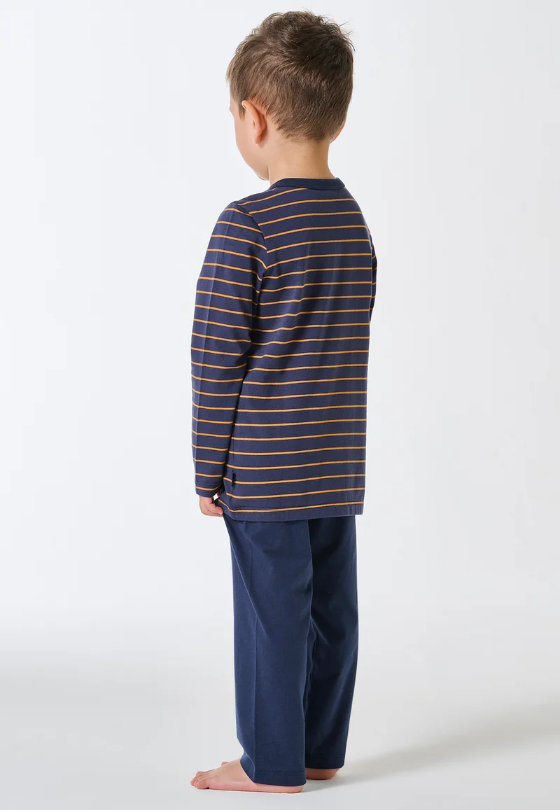 Schlafanzug Rot/Blau gestreift - Kids Nightwear