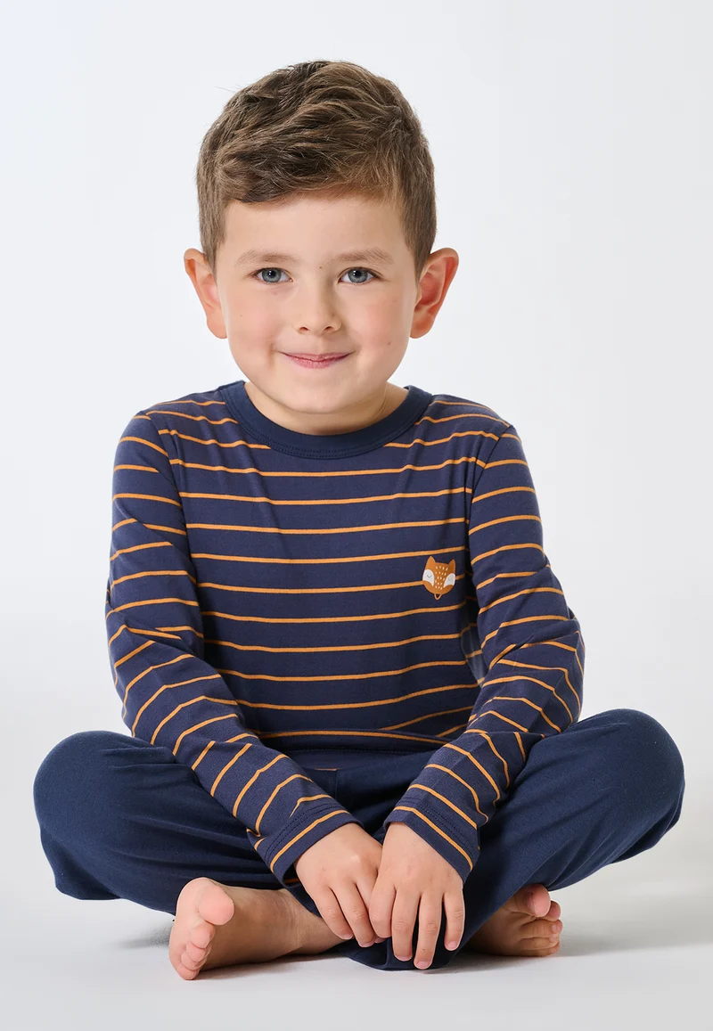 Schlafanzug Rot/Blau gestreift - Kids Nightwear