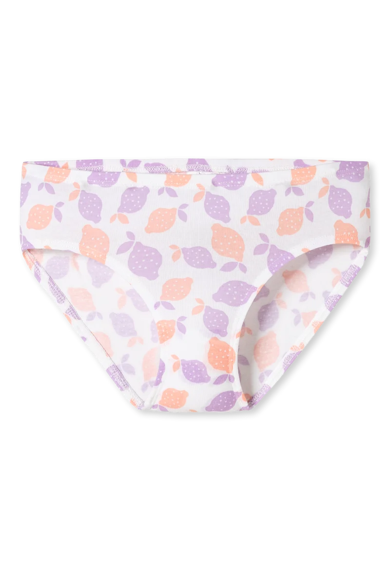 Slip 5er-Pack Lila/Weiss gemustert - 95/5