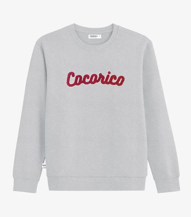 Sweat Femme Gris - Cocorico Bouclette