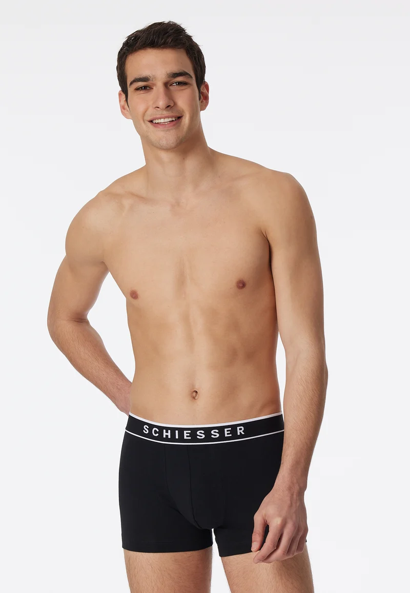 Enge Boxershorts 3er-Pack Schwarz - 95/5
