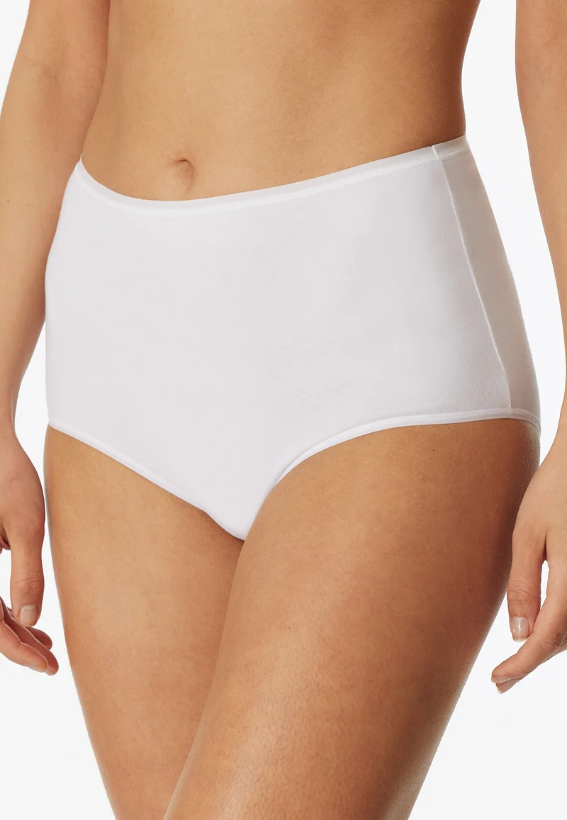 High Waist Slip 2er-Pack Weiss - 95/5