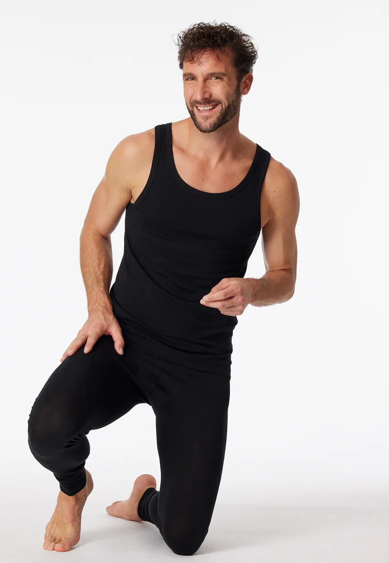 Tank Top 2er-Pack Schwarz - 95/5