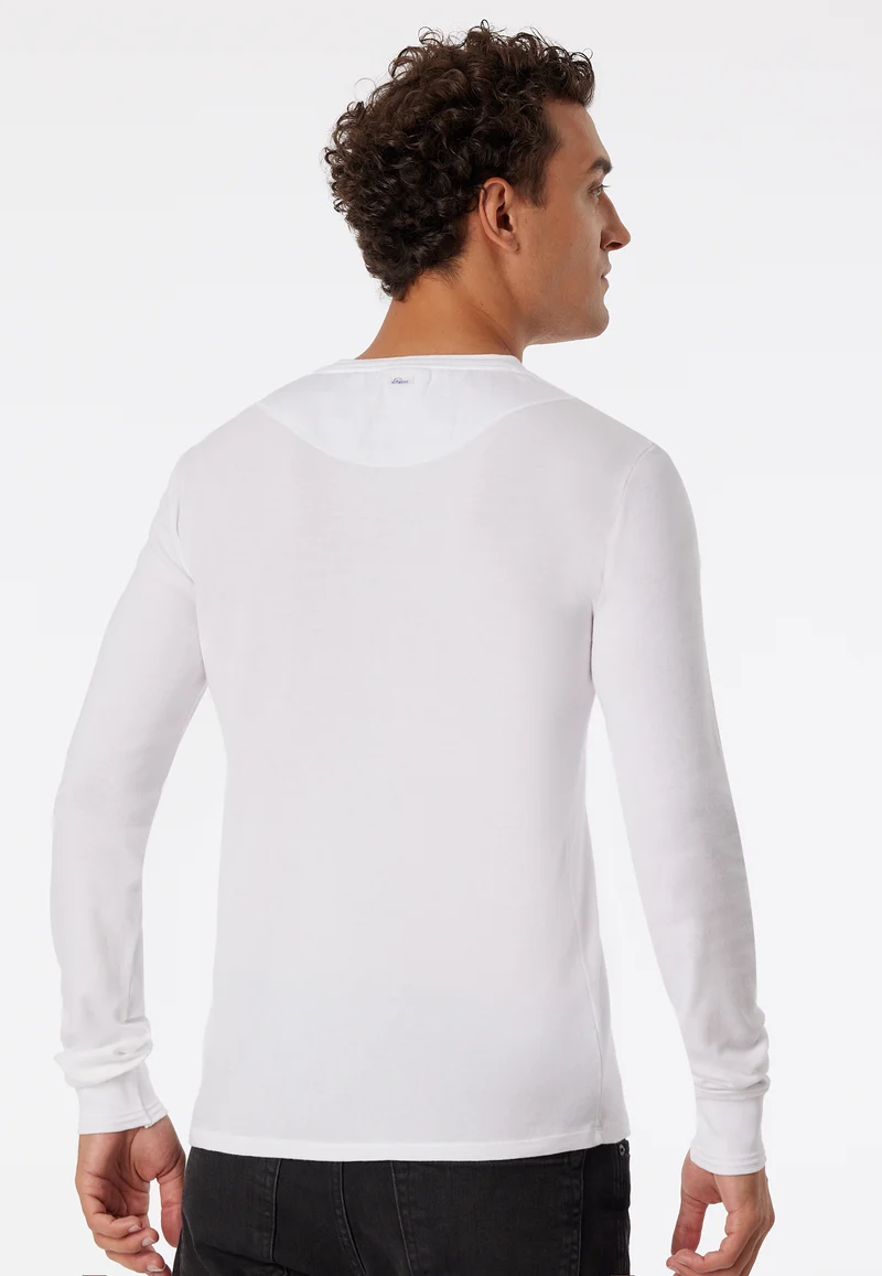 Shirt Feinripp Weiss - Revival Karl-Heinz