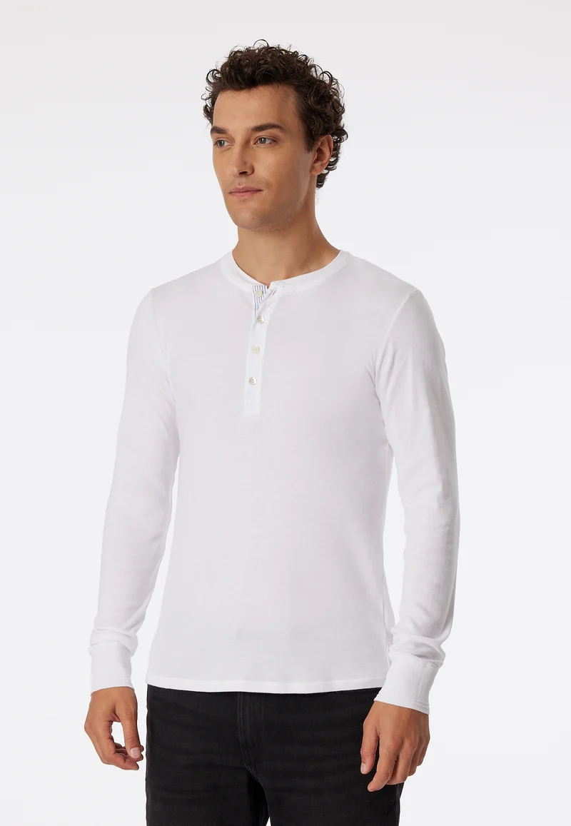 Shirt Feinripp Weiss - Revival Karl-Heinz