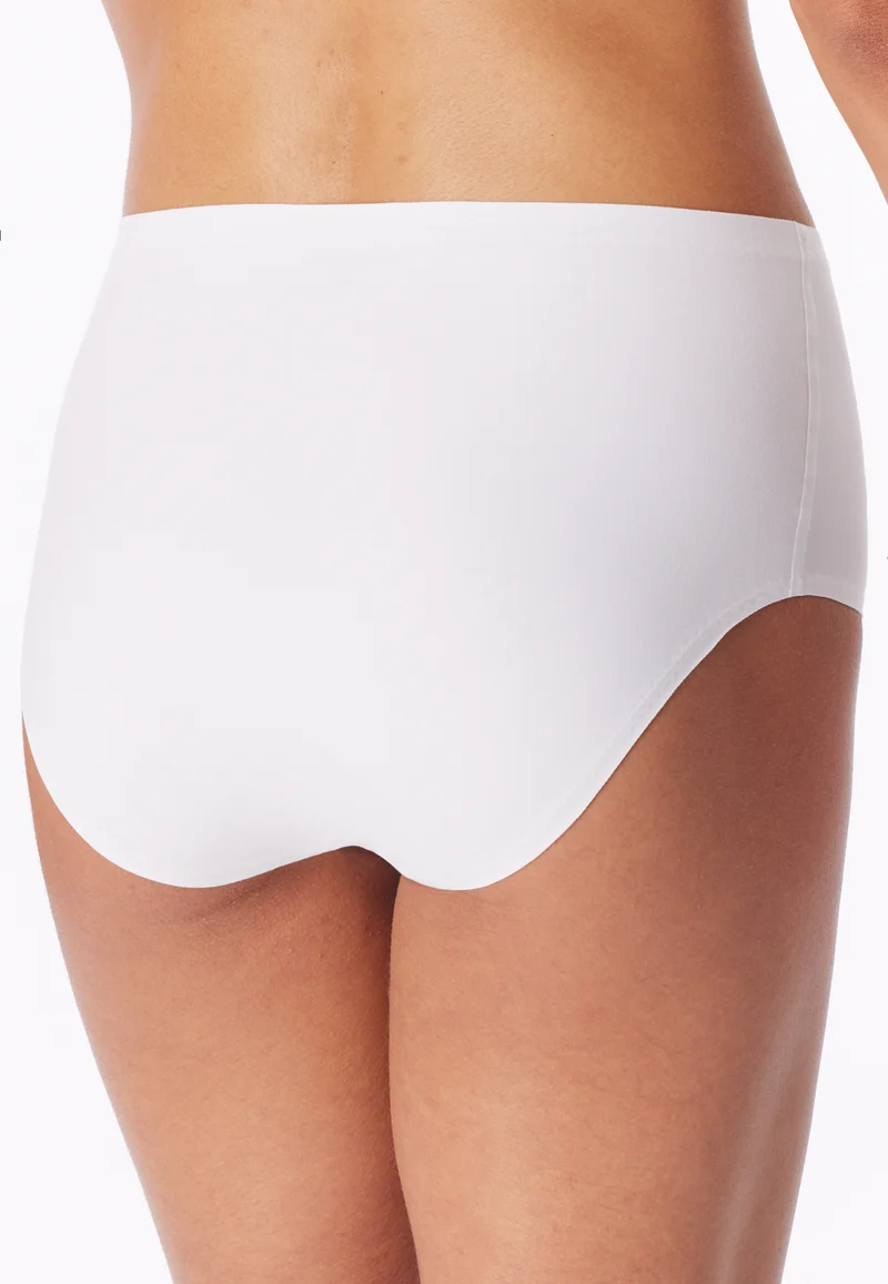 High Waist Slip Seamless Weiss - Invisible Soft