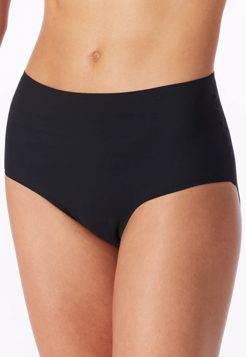 High Waist Slip Seamless Schwarz - Invisible Soft