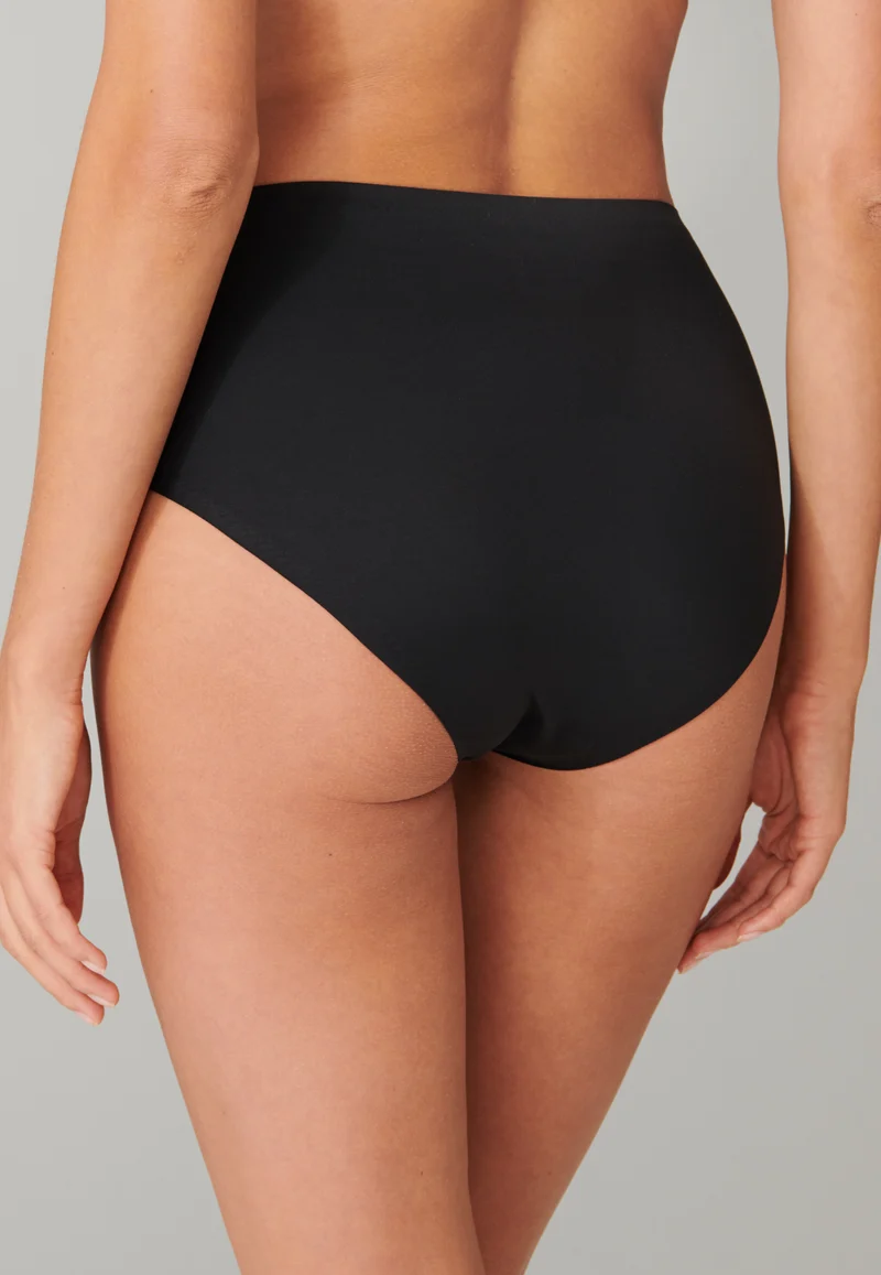 High Waist Slip Seamless Schwarz - Invisible Soft