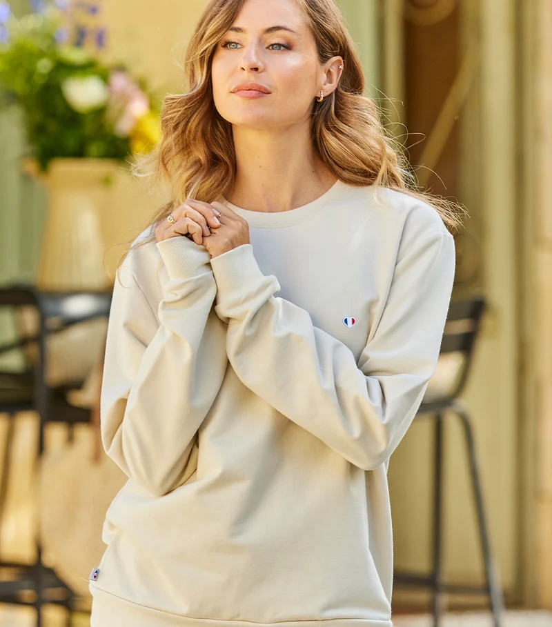 Sweat Femme Sable - Iconique
