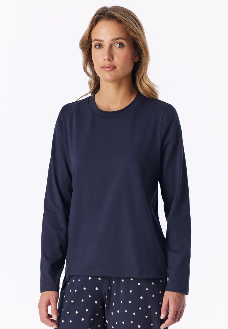 Shirt Dunkelblau - Mix+Relax