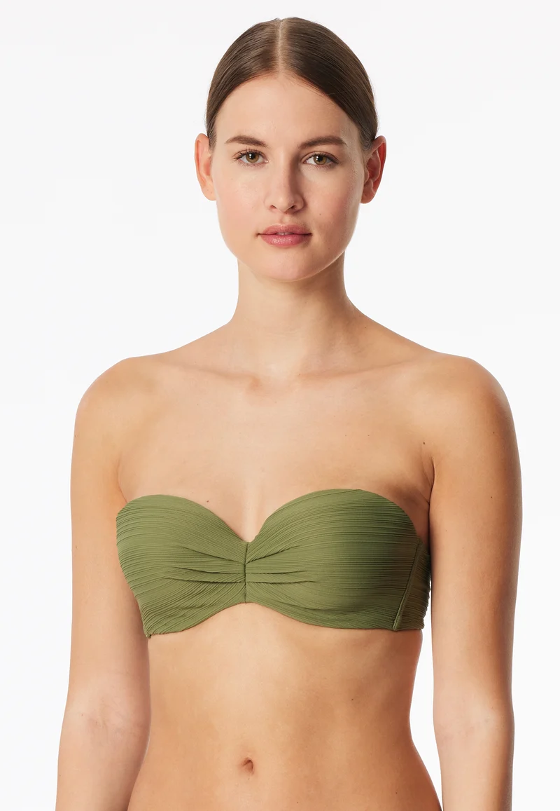Bikini-Top Oliv - Aqua