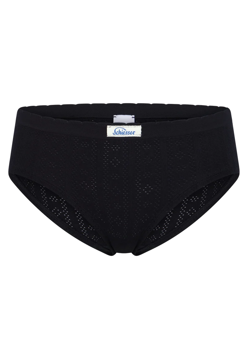 Hipster Slip Schwarz - Revival Alma