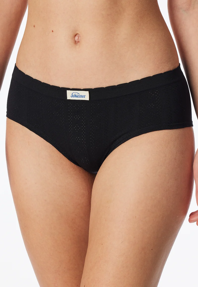 Hipster Slip Schwarz - Revival Alma