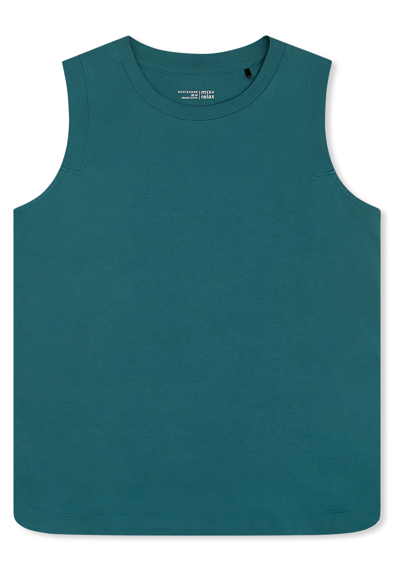 Shirt ärmellos Petrol - Mix+Relax