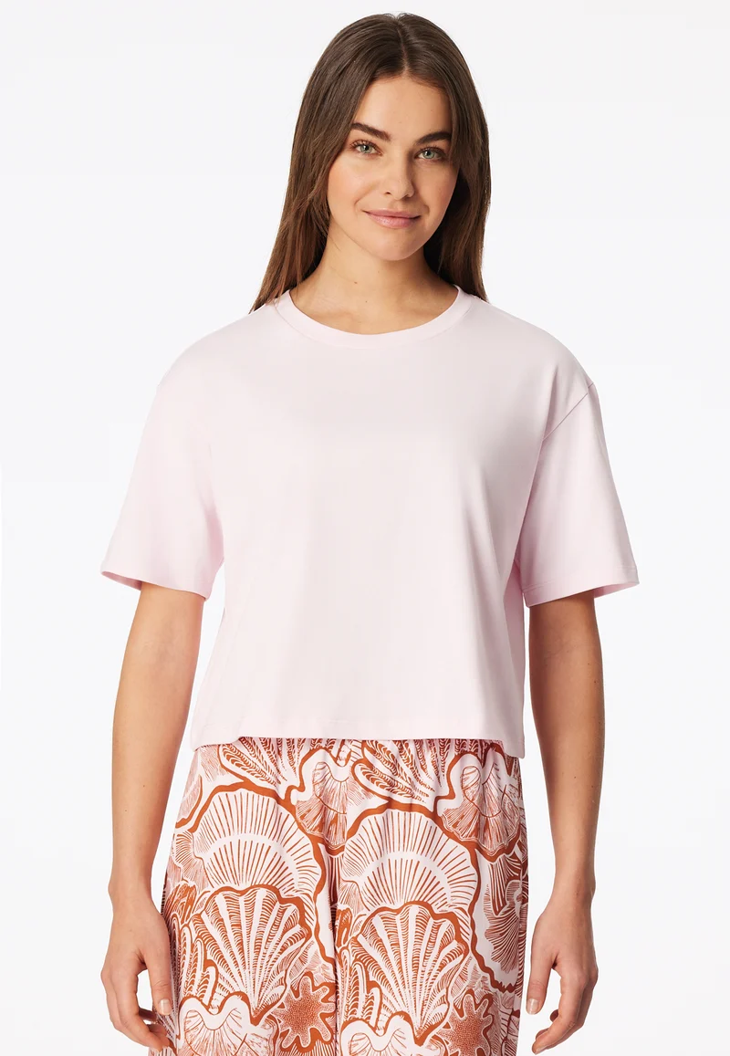 T-Shirt cropped Rosa - Mix+Relax