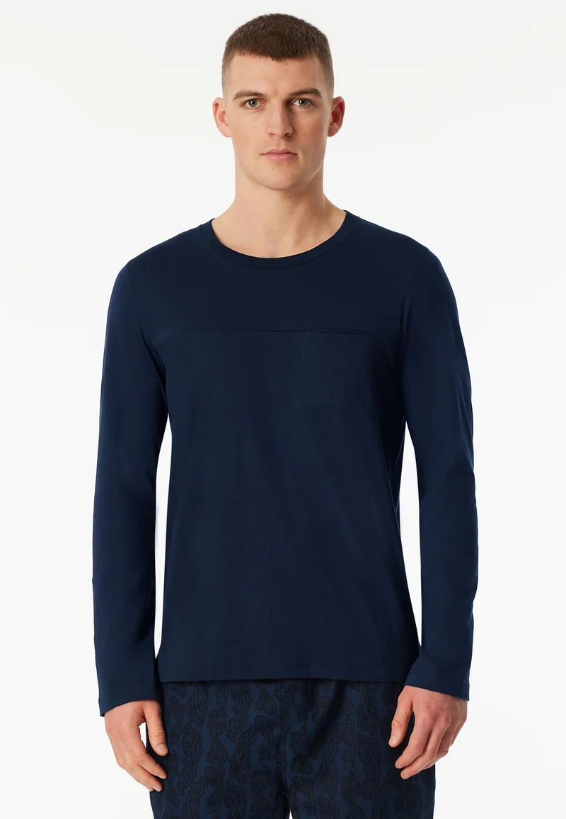 Shirt Dunkelblau - Mix+Relax