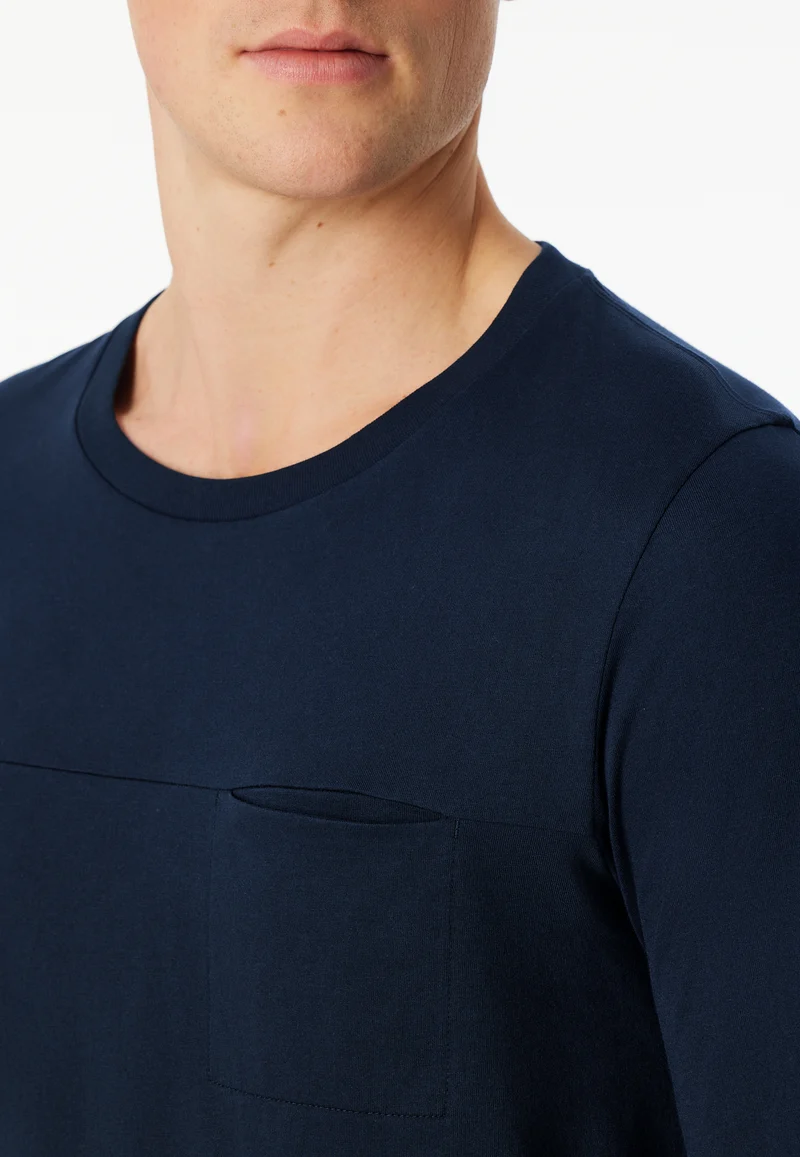 Shirt Dunkelblau - Mix+Relax